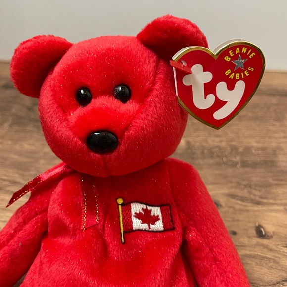 Authentic TY Beanie Babies Pierre the Canadian Bear, 2001. NWT. - Picture 2 of 3